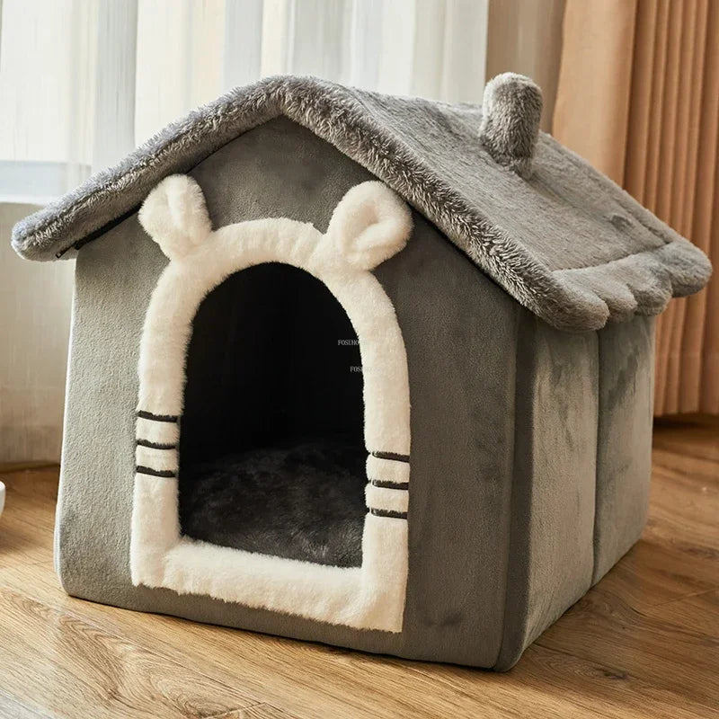 Dog Kennels Four Seasons Universal Small Dog Houses Removable and Washable Warm Dog House Cat Kennel Pet Supplies House for Dogs