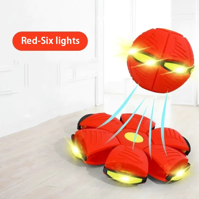 Flying Saucer Bouncing Ball Is A Durable Elastic Fun Dog Pet Toy Suitable for Outdoor Activities Exercise Parent Children Toy