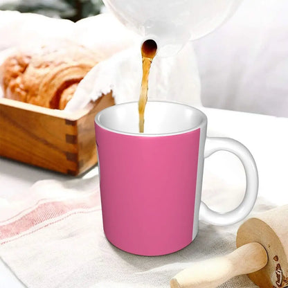 Personalized C-Courage The Cowardly Dog Coffee Mug DIY Ceramic Milk Tea Mug Cup