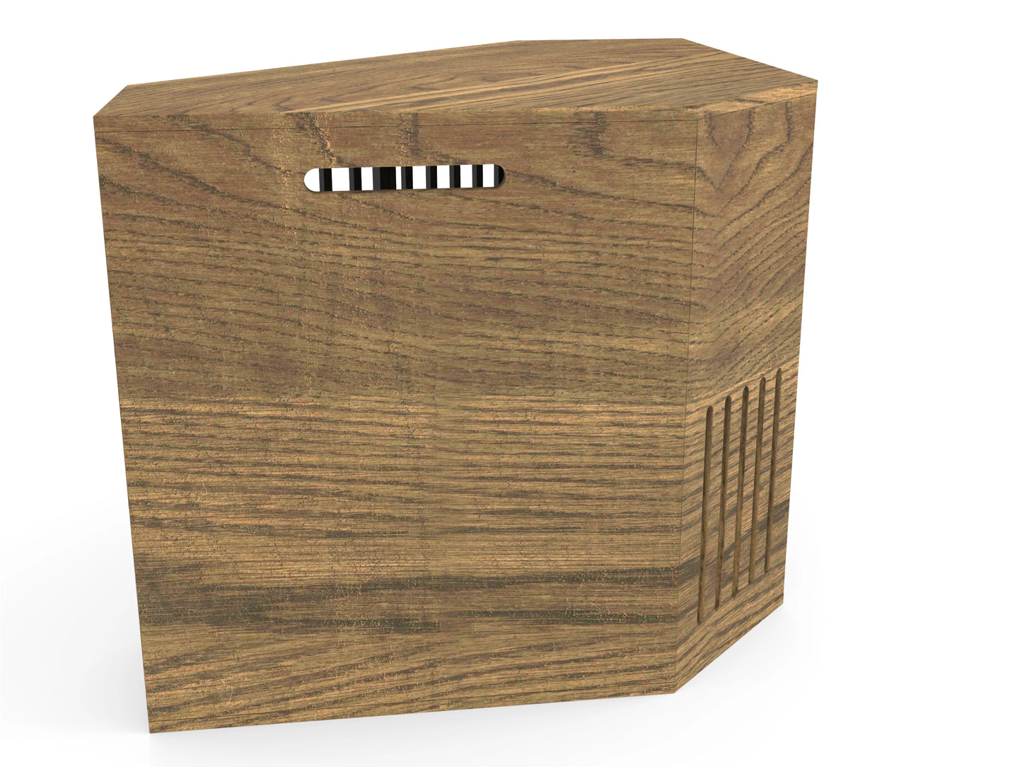 the CORNER CRATE - Furniture Style Wooden Pet Crate Corner Table, Heavy Duty Large Dog Cage Kennel