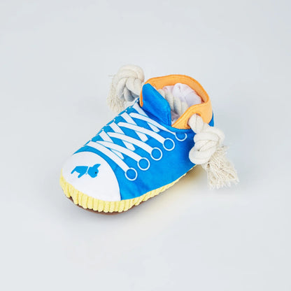1PC Soft Bite-Resistant Dog Toy Sneakers Molar Toy Shoes Model Dog Love Bite Hiding Food Toys