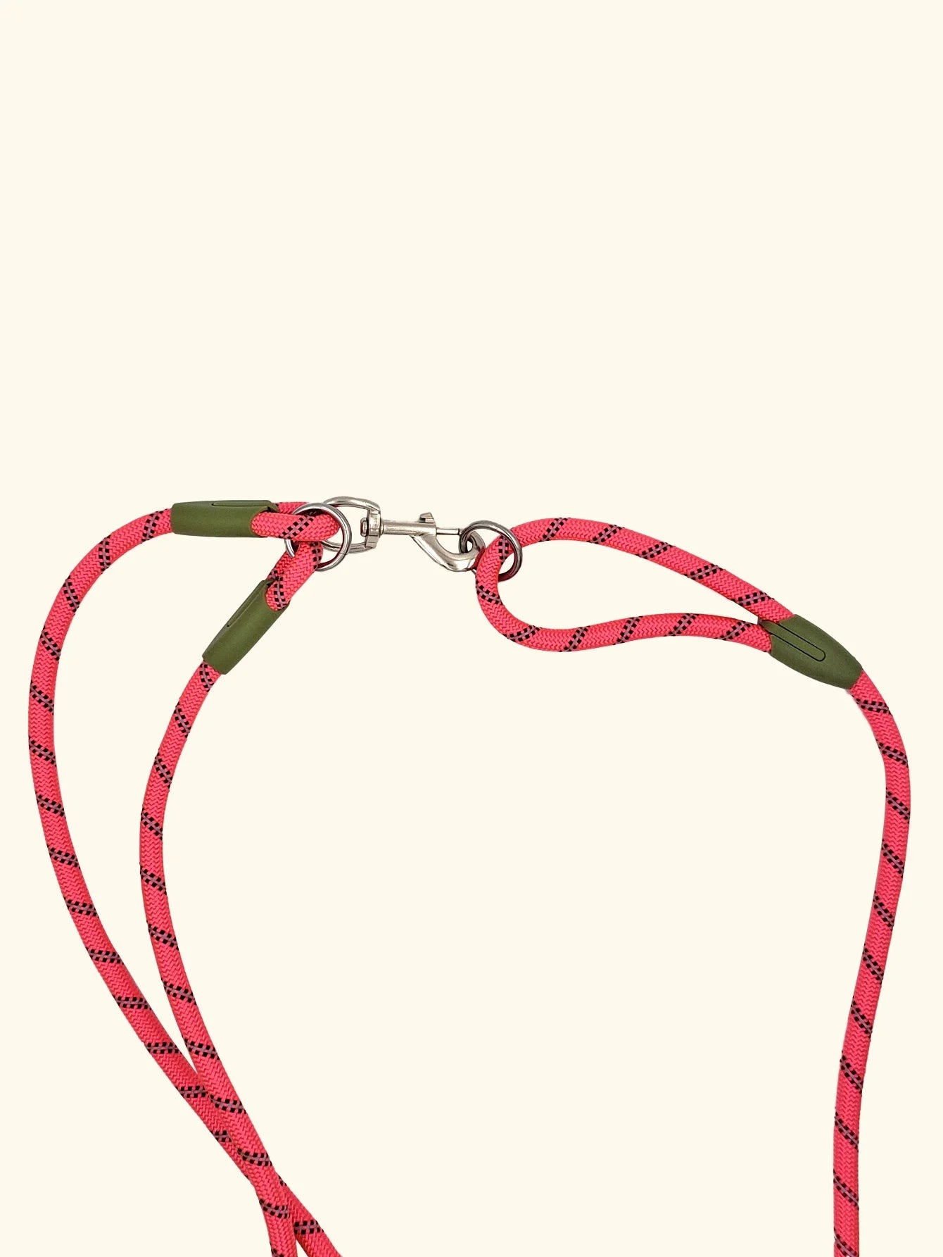 the GLOWSTRIDE NYLON LEASH - Reflective Nylon Leashes Pet Dogs Chain Traction Rope, Leads for Running Hands-Free, Rope Chain for Small/Large Dogs