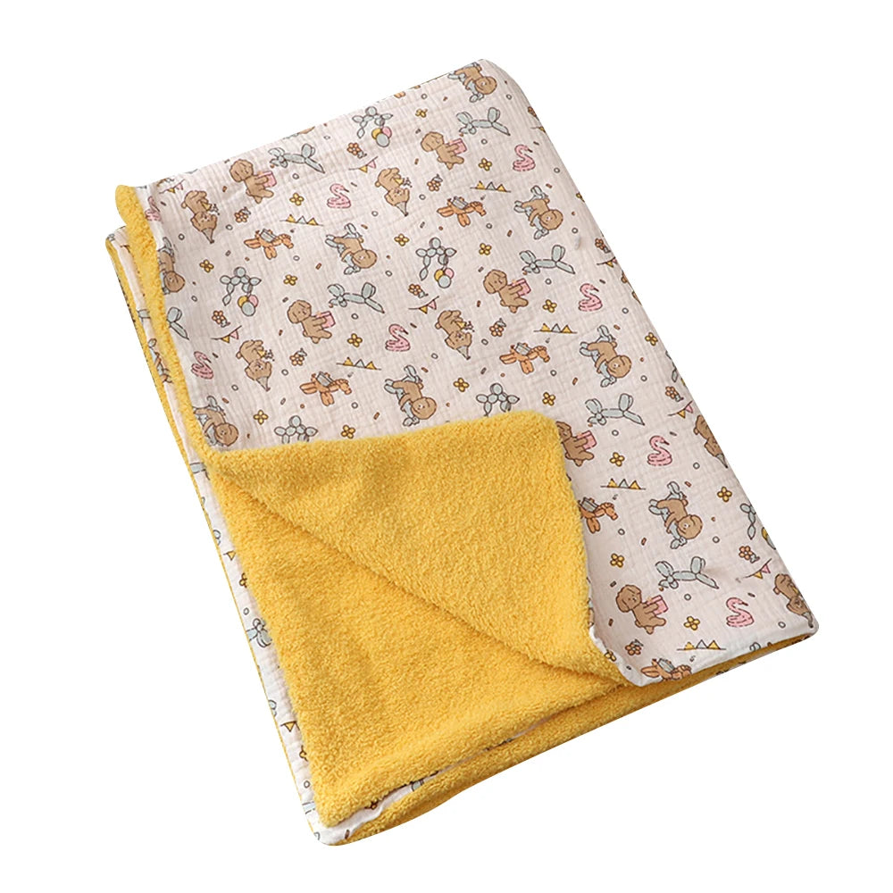 Cozy Dog Bed Pillow with Matching Blanket Reversible Plush Pillow  Blanket Combo Non-Slip Pet Mat for Crates, Floors, or Travel