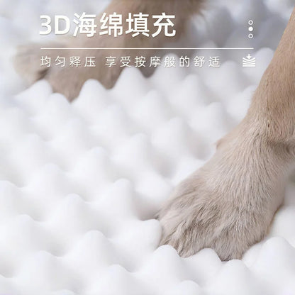 Kennel Summer Clearance Removable Mat Medium and Small Dog Pet Bed French Fight Corgi Shiba Dog Summer Cool Nest