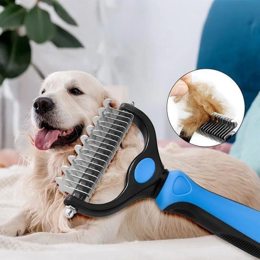 Pet Deshedding Brush Dog Hair Cats Comb Brush for Dog Grooming Shedding Supplies Short Hair Puppy Brush Large Dog Comb