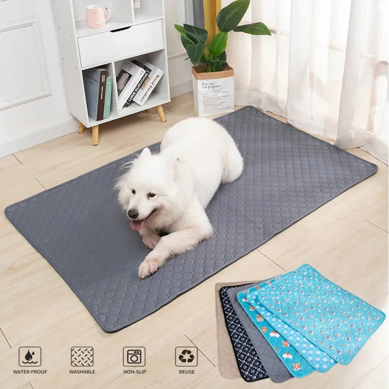 the ANTI-SLIP PET PAD - Dog Urine Pads, Washable Reusable Anti-Slip Pet Pee Pad, Puppy Training Pad, Pet Bed Urine Mat for Car Seat Cover, Pet Supplies