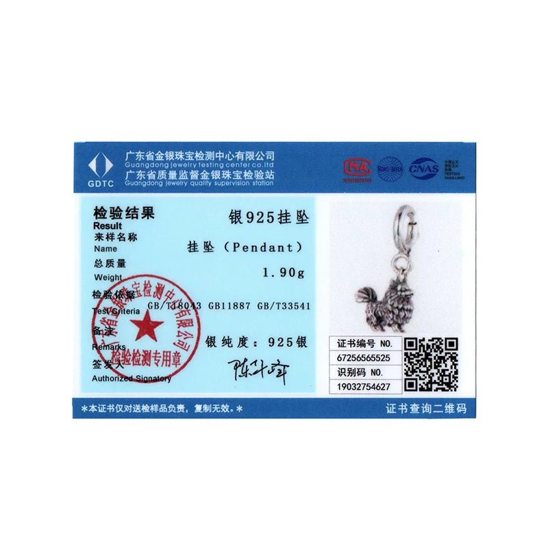 WOSTU 925 Sterling Silver Pet Dog Charm Pomeranian Pendant Yorkshire Terrier Locket Cute Original Fit for Women Bracelet DIY