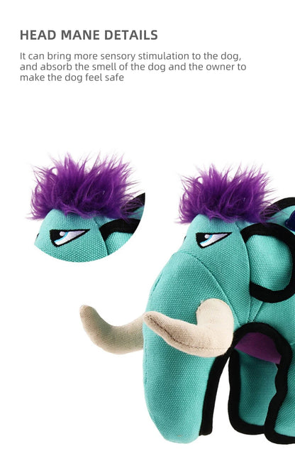 GiGwi Dog Toys Canvas Combined Material Bite-resistant Interactive Toy For Dog Molar Training Pet Supplies Aggressive Chewers