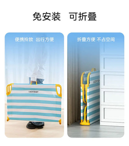 Spring Summer Golden Hair Medium and Large Dog Classic Wide Stripe Foldable Camping Bed Dog Nest Pet Nest