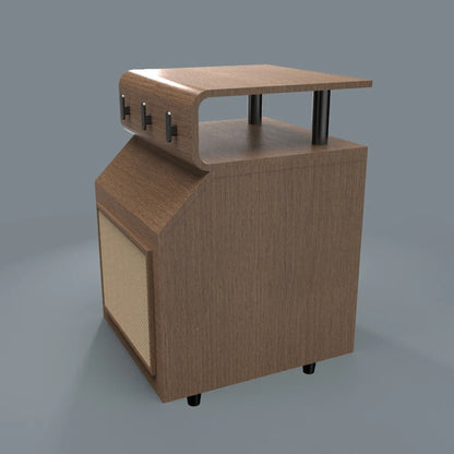 the FENG-SHUI DOG - Luxury Cute Wooden Pet Cages, Houses Furniture with Soft Cushion, Doghouse Kennel Cat/Dog Bed