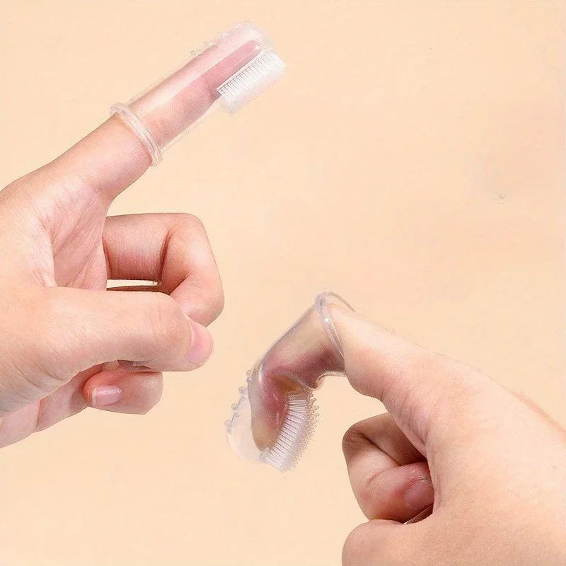 16pcs, Ultra-Soft Silicone Toothbrush for Dogs & Cats - Best for Dental Health,Gentle on Teeth & Gums,Easy To Use,Dog Toothbrus