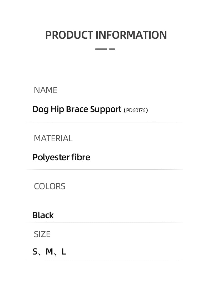 Pets Dogs High Quality Hind Leg Guard Recovery Orthodontic Band for Pet Dog Protective Hip Joint Correction Restore Pet Supplies