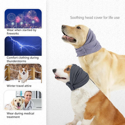 Pet Ear Wraps for Dogs Relief Grooming Earmuffs Dog Winter Protections Force Drying Tool for Calming Dog Covers for Noise
