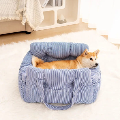 Dog Seat for Car Travel Booster Car Seat for pet Dog cat car Seat Bed Washable Thick Cushion dog carrier bag pet Car Carrier