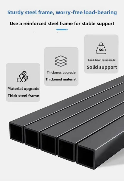 the DOG VILLA - Multi-Functional Solid Wood Steel Frame Pet Dog Villa, Small/Medium-Sized Dog Cage, Indoor Outdoor Dog Cage, Dog Bed with Toilet