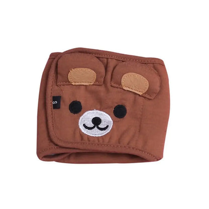 Cute Cartoon Dog Physiological Belt Elephant/Lion/Bear Cotton Dogs Panties Shorts Adjustable Soft Male Dog Safety Pants For Dogs