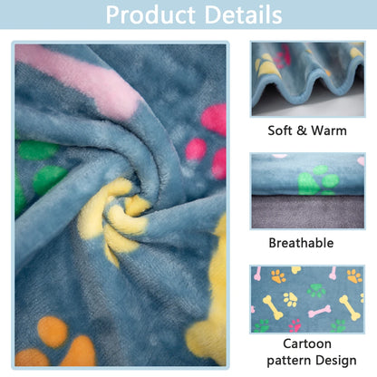 Soft Thickened Dog Blanket Waterproof Diaper Mat Dog Sleeping Mat Pet Blanket Sofa Mat Cat Blanket Warm Bed Sheet Pet Supplies