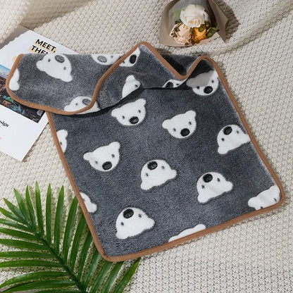 Fluffy Sleeping Blanket for Dog, Sleeping Blanket, Cat Cover, Comfortable Sheet, Winter Insulation, S-XL, Pet Supplies