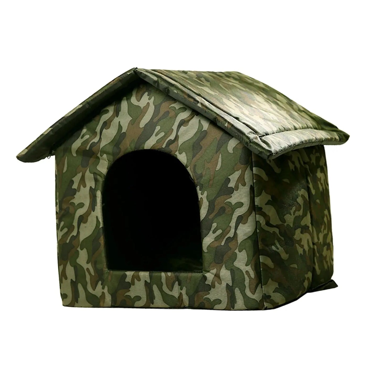 the STRAY HUT - Shelter: Portable and Weatherproof Bed for Stray Cats and Dogs
