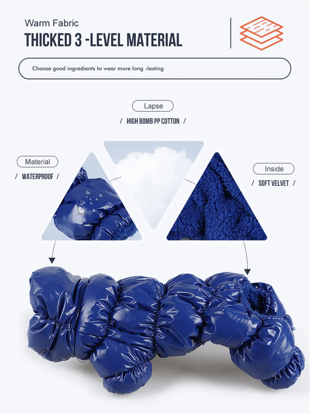 Waterproof Pet Jumpsuits Winter Fleece Dog Clothes Coat with D-ring for Small Dogs Yorkshire Bichon Puppy Clothing ropa perro