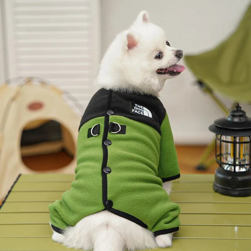 Pet Dog Clothes Soft Warm Fleece Dogs Jumpsuits Pet Clothing for Small Dogs Puppy Cats Clothes Chihuahua Yorkshire Costume Coat