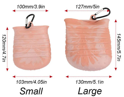 the SCRUBBER - Dog Foot Wash Cup, Portable Paw Clean Tools for Dogs, Large/Medium Dog Foot Washer, Scrubber Dog Muddy Dirty Paw Cleaning Cup 1pcs