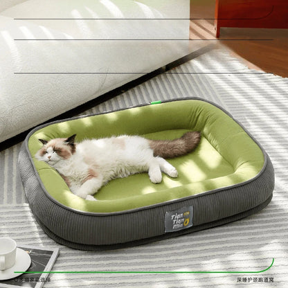 Pet Kennel Four Seasons Universal Removable and Washable Medium Small Dog Winter Warm Winter Dog Sleeping Mat Cat Nest