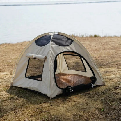 Factory Wholesale Fabric Waterproof Outdoor Camping Cat Dog House Pet Tent
