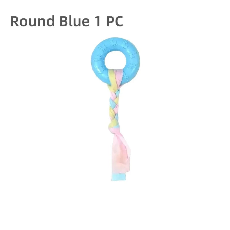 Puppy Toy Pet Dog Cotton Rope Toys Molar Stick Clean Tooth Chewing Toy Puppy Medium Large Dogs Funny Interactive Training