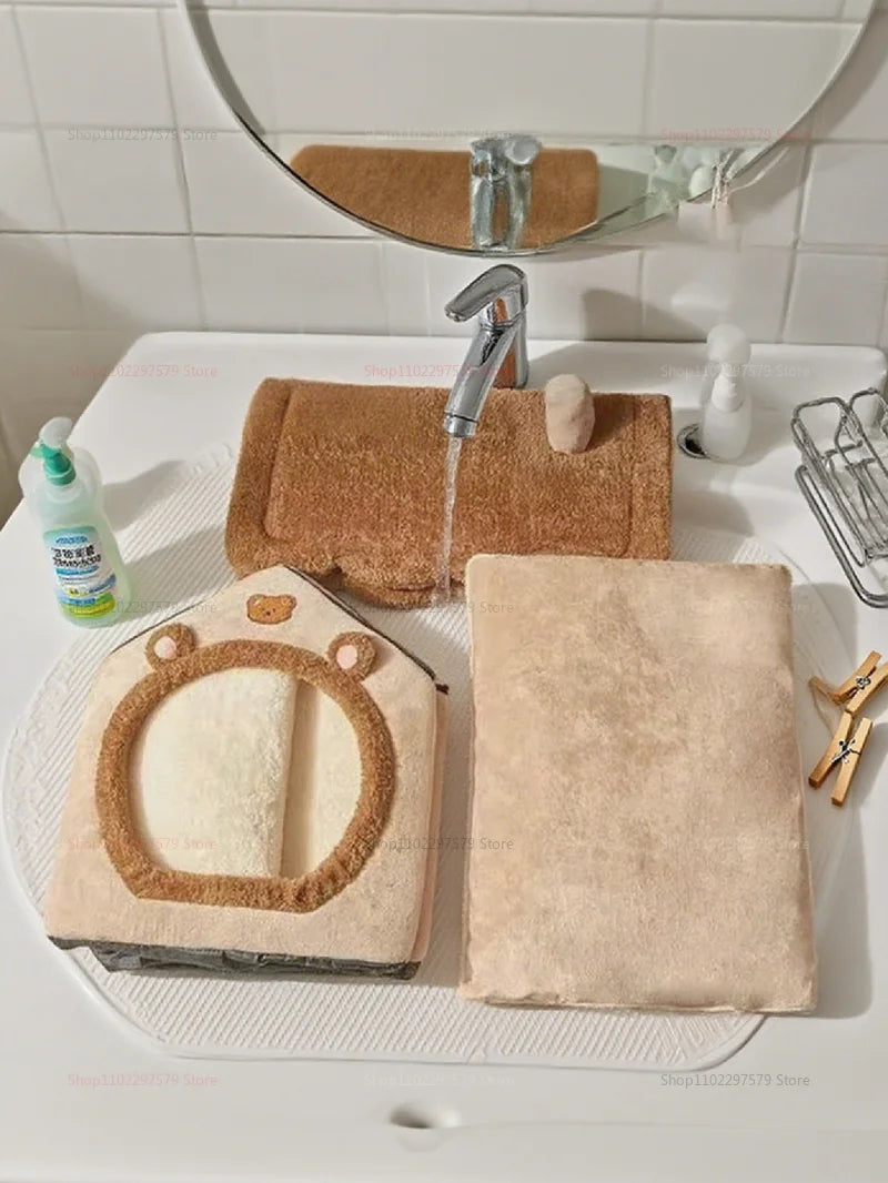 Enclosed Kennel with Dirt Resistance Durable Comfortable Cat House Villa Detachable Washable for All Seasons Indoor Outdoor Use