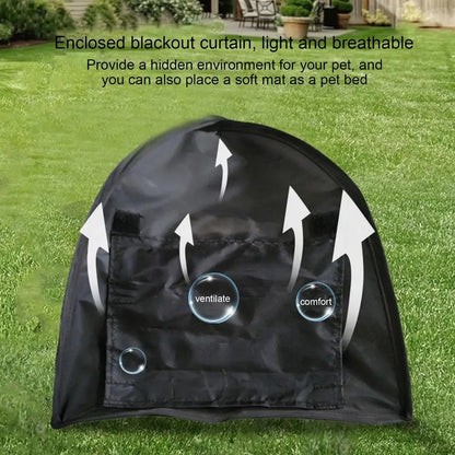 Portable Dog Tent Outdoor Foldable Outdoor Cat Sun Shelter Breathable Pet Sun Shelters For Anti-UV Comfortable Activity Space