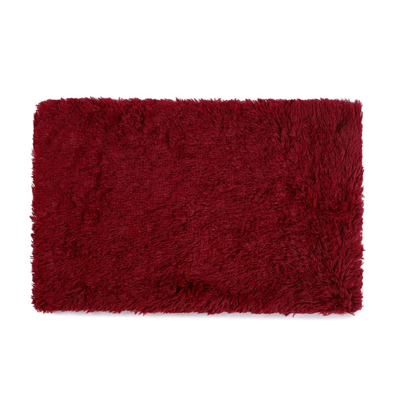 Super Soft Fleece Fluffy Pet Blankets Dog Sleeping MatMattress Extra Warm Pet Cushion for Small Medium Large Dogs & Cats