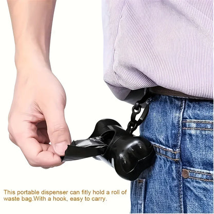 the COLORFUL POOP BAGS - 1200PCS Random Color Cartoon Paw Graphic Dog Poop Bags, Pet Poop Bags, Leak-Proof Dog Waste Bags for Pet Supplies