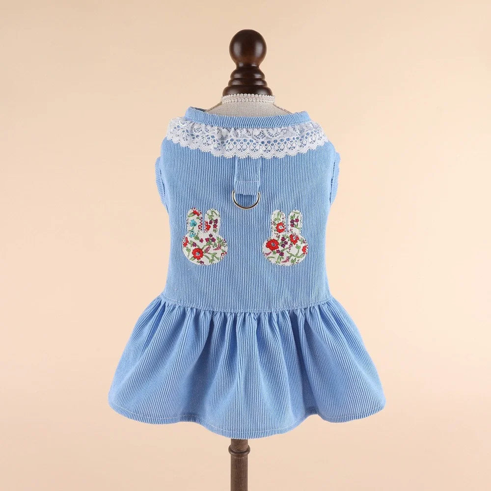 Spring Summer Pet Dog Dress Cat Princess Cute Dress Small Dog Cat Wedding Fashion Skirt Puppy Clothes Chihuahua Pet Costume