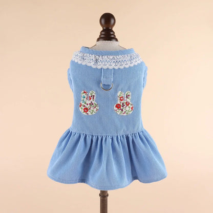 Spring Summer Pet Dog Dress Cat Princess Cute Dress Small Dog Cat Wedding Fashion Skirt Puppy Clothes Chihuahua Pet Costume