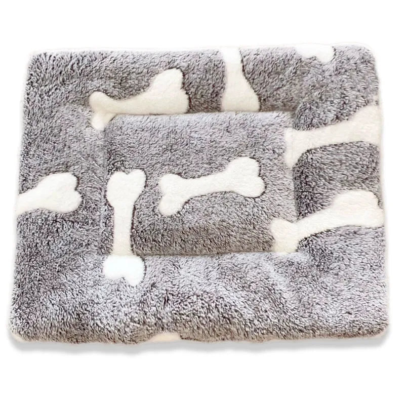 Pet Sleeping Mat Washable Plush Bed Mats for Cats Small Dogs Pad Blanket Warm Kitten Cushion Dog Accessories