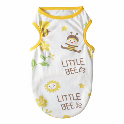 the COOLBARK SUMMER TEE - Dog Clothes Summer Thin Dog Vest T-Shirt, Print Dog Cute Outfits, Chihuahua, Pet Clothing, French Bulldog, Pug Costumes, Puppy Shirts