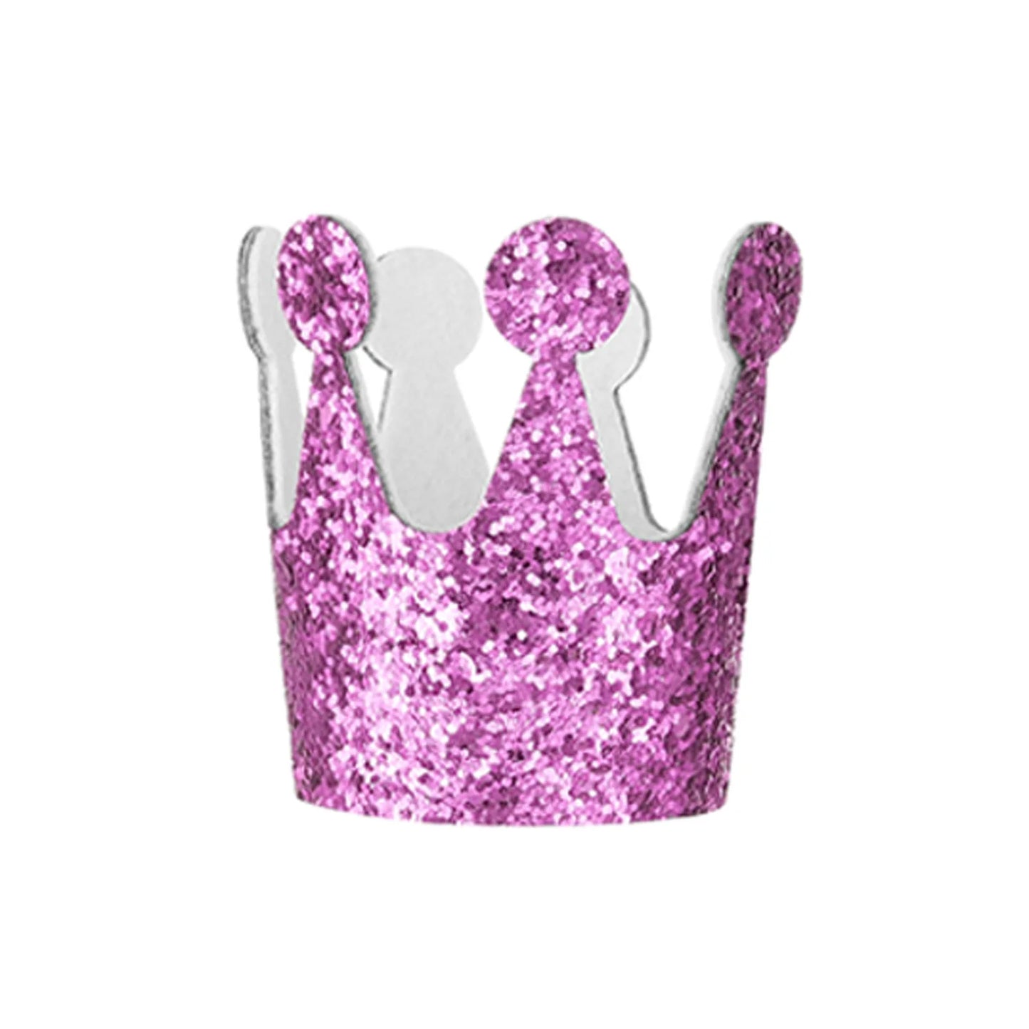 Pet Birthday Hat Glitter Bronzing Dog Crown Birthday Party Cat Dress Up Hat Photo Props