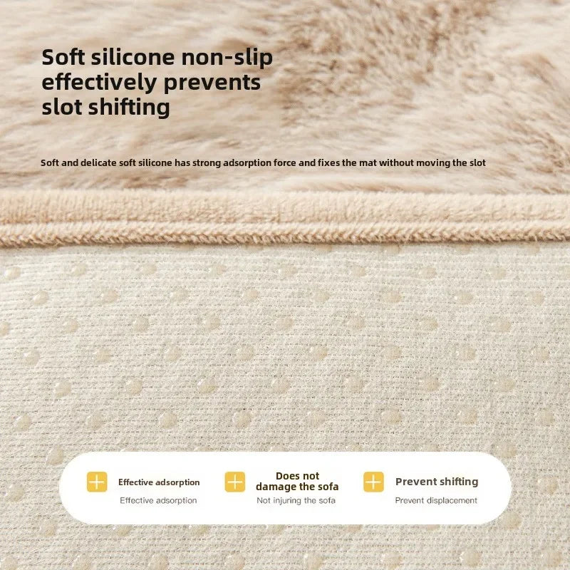 the PAWSOFA COZY COVER - Winter Warm Dog Sofa/Couch Cover, Bed Soft Pet Blanket Pad/Mat for Small Dogs, Pet Accessories, Cat/Dog Durable Blanket Travel & Indoor