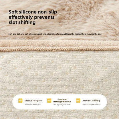 the PAWSOFA COZY COVER - Winter Warm Dog Sofa/Couch Cover, Bed Soft Pet Blanket Pad/Mat for Small Dogs, Pet Accessories, Cat/Dog Durable Blanket Travel & Indoor