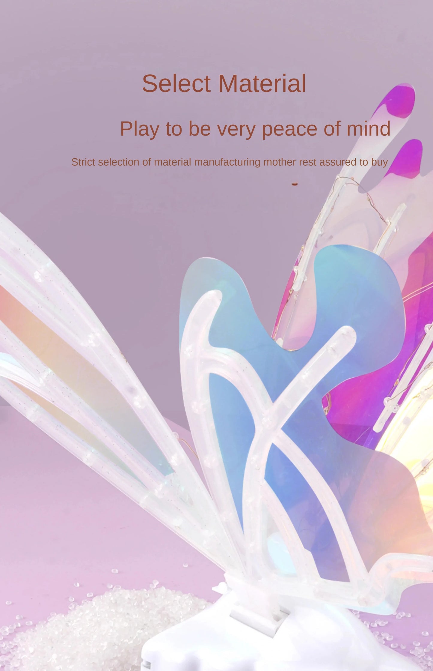 the GLOW WINGS - Dog Butterfly Wings, Pet Glowing Wings, Puppy Summer Clothes, Decorative Samoyed/Husky Medium Dogs