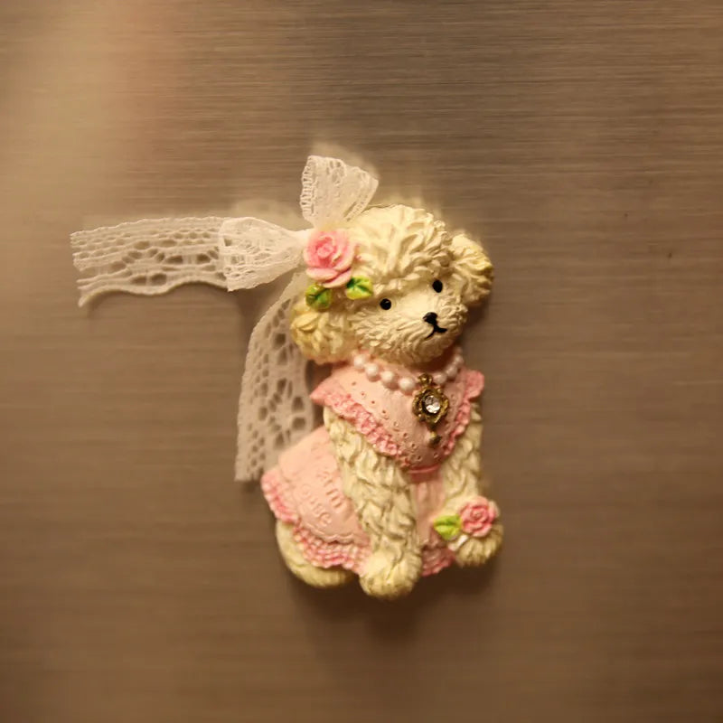 Cowboy Dog Creative Refrigerator Sticker Little Angel Magnet Sticker Gift Gift Wedding