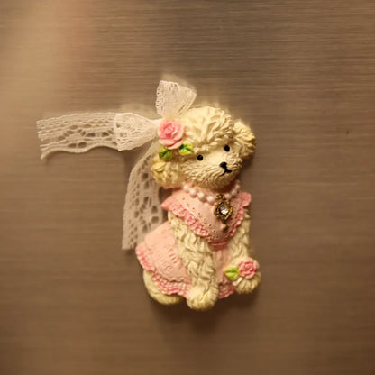 Cowboy Dog Creative Refrigerator Sticker Little Angel Magnet Sticker Gift Gift Wedding