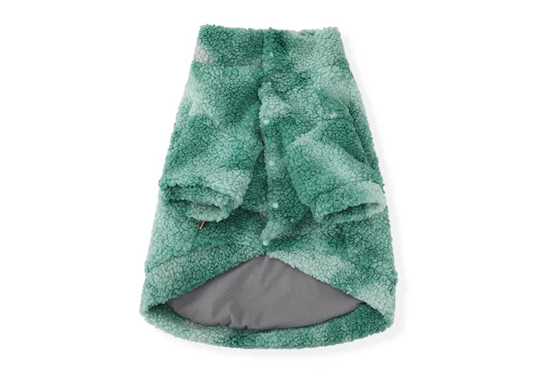 the BIG BEAR WOOL JACKET - HOOPET 3XL-7XL Winter Thick Big Dog Clothes, Lamb's Wool Jacket for Medium/Large Dogs, Windproof Coat, Pet Accessories