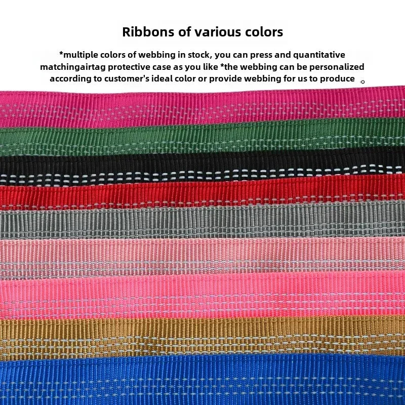 the FINDMYPAWS AIRTAG COLLAR - Dog Collar Reflective Waterproof Transparent Cover Airtag Locator Anti-Loss Pet Collar