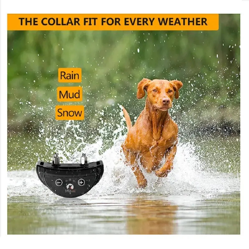 the SERENIPET BARK TRAINER - Paipaitek Anti-Bark Collar, Pet Dog Anti-Barking Automatic Collar, IP65 Waterproof Dog Training Collar with 5 Sensitivity Levels