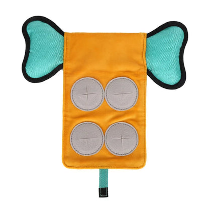 Plush Pet Dog Sniffing Toys Interactive Dog Squeaky Toy Bite-Resistant Pet Chew Toy for Small Medium Large Dogs Pet Supplies