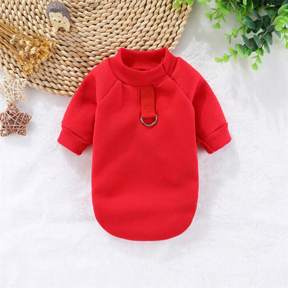 Classic Pinscher Dog Hoodies with Buckle Autumn Fleece Pet Clothes for Small Dogs Poodle Chihuahua Cat Sweater mascotas Clothing