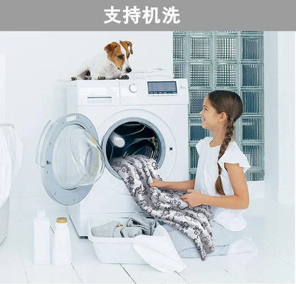 Soft Fluffy High Quality Pet Blanket Cute Paw Print Dog Blanket Pet Mat Warm and Comfortable Blanket for Cat Dogs