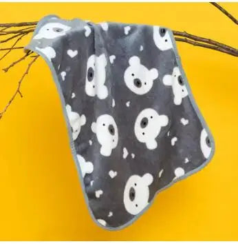 Washable Dog Bed Thickened Dog Mat Pet Cat Soft Fleece Pad Blanket Mat Cushion Home Bed Rug Keep Warm Pet Supplies cama perro